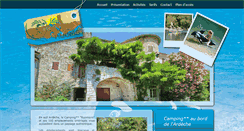 Desktop Screenshot of campingmunicipalruoms.com