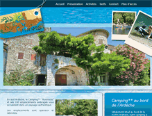 Tablet Screenshot of campingmunicipalruoms.com